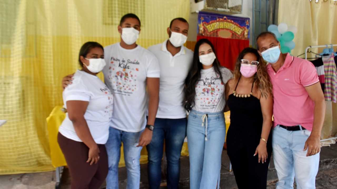 Camacã: Unidades de Saúde Euvaldo Maia e Dr. Aníbal Cavalcante comemoram o dia das crianças recheada de diversão